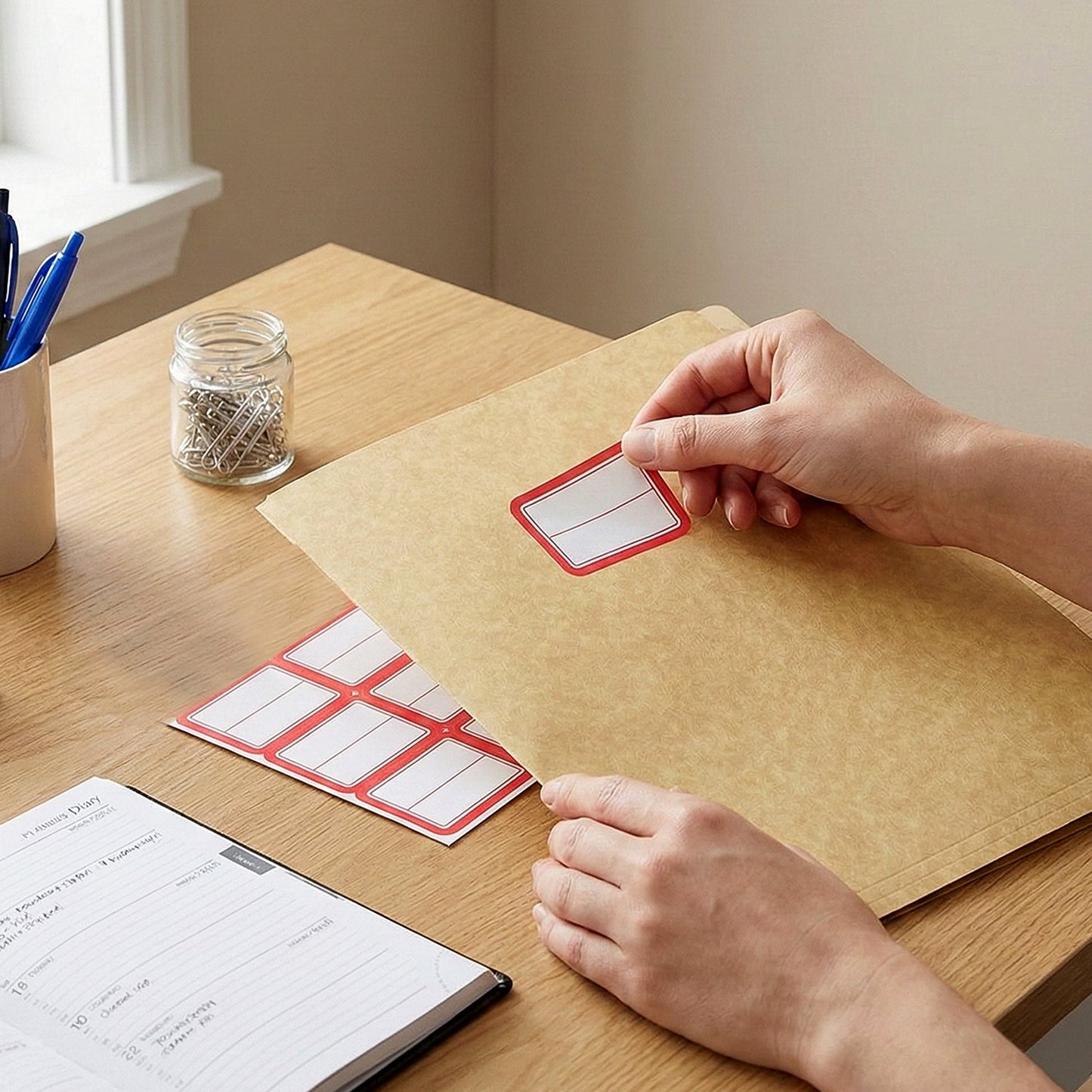 Writable Label Stickers – 50 Sheets The Morsignaturekarts