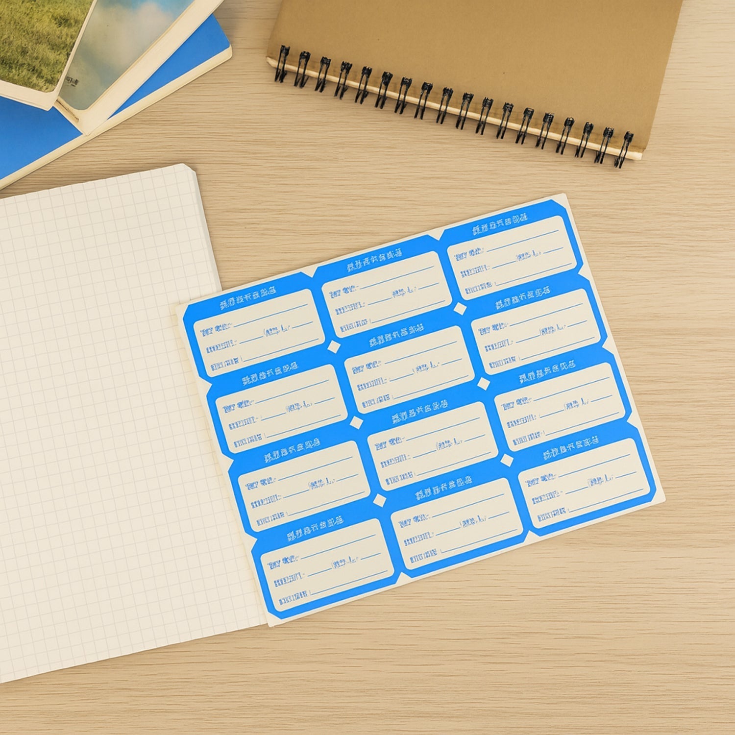 10 Sheets Self-Adhesive Label Stickers The Morsignaturekarts