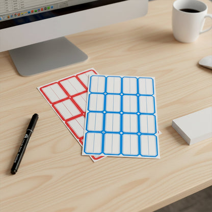 10 Sheets Self-Adhesive Label Stickers The Morsignaturekarts