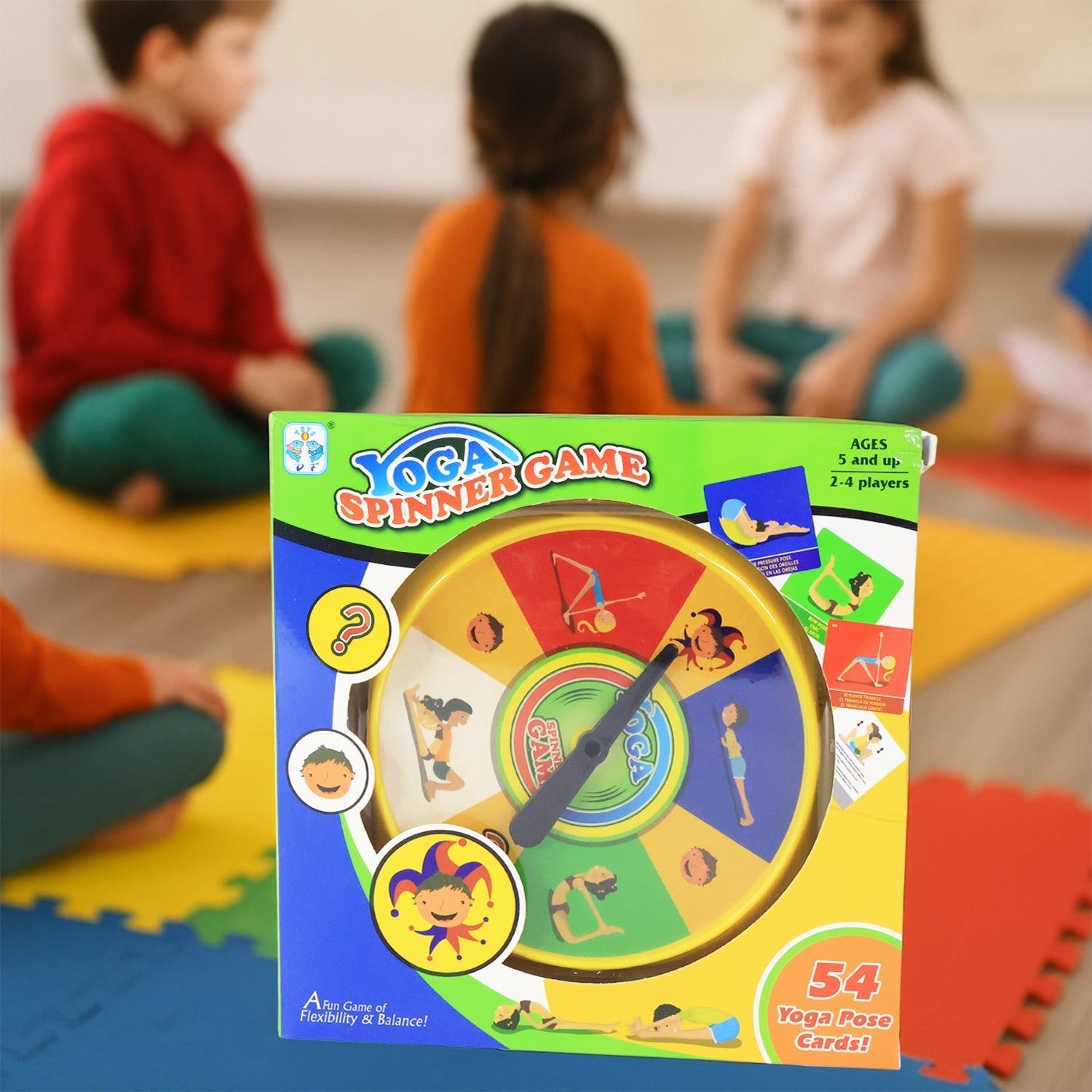 Yoga Spinner Game for Kids and Adults Set signaturekarts