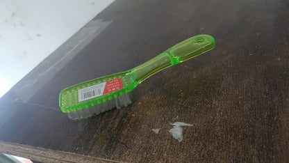 Plastic Handle Shoes Clothes Scrubbing Brush (1 Pc / Mix Color / 19 Cm) Signaturekarts