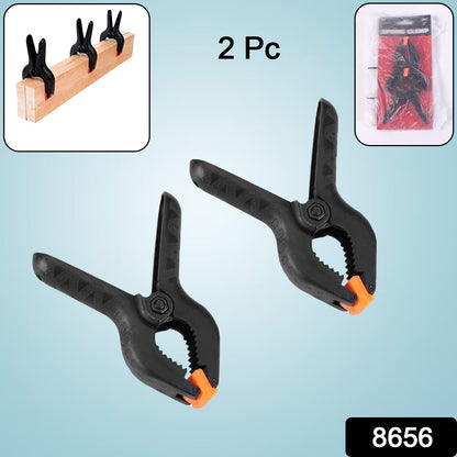3 inch Heavy Duty Clips Clamp Spring Clamps Clip Fixture (2 Pc Set) signaturekarts