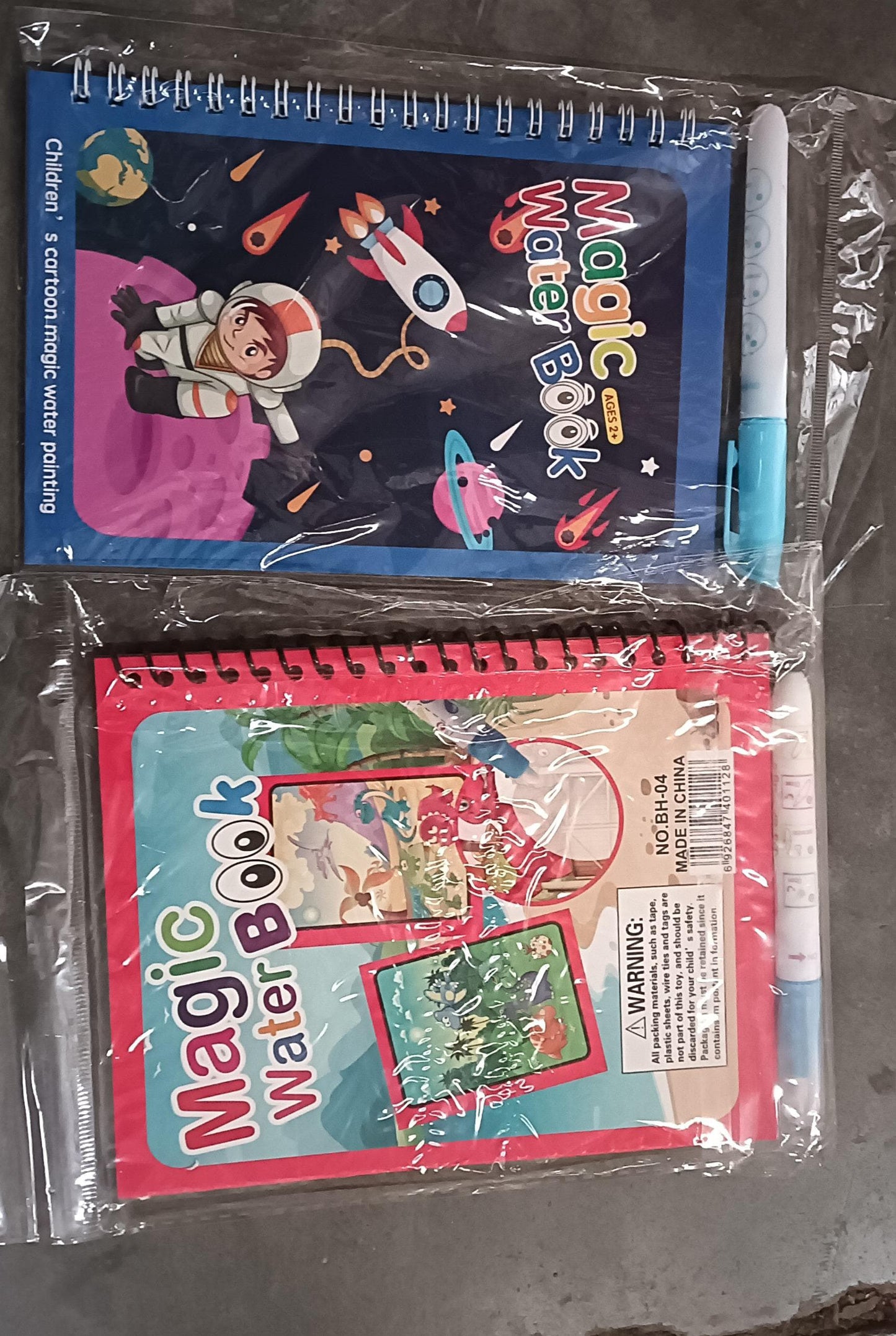 Magic Water Quick Dry Book Water Coloring Book Doodle with Magic Pen Painting Board Your Brand