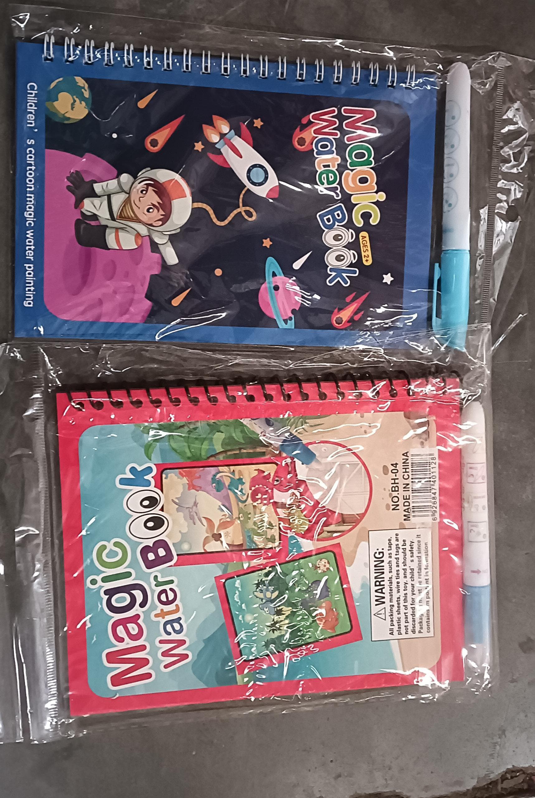 Magic Water Quick Dry Book Water Coloring Book Doodle with Magic Pen Painting Board Your Brand