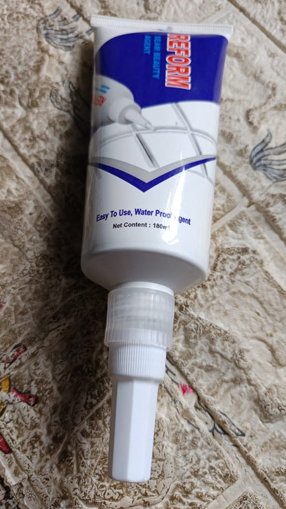 Waterproof Tile Gap Filler for Grout & Crack Repair for Home & Bathroom (180 ML) signaturekarts