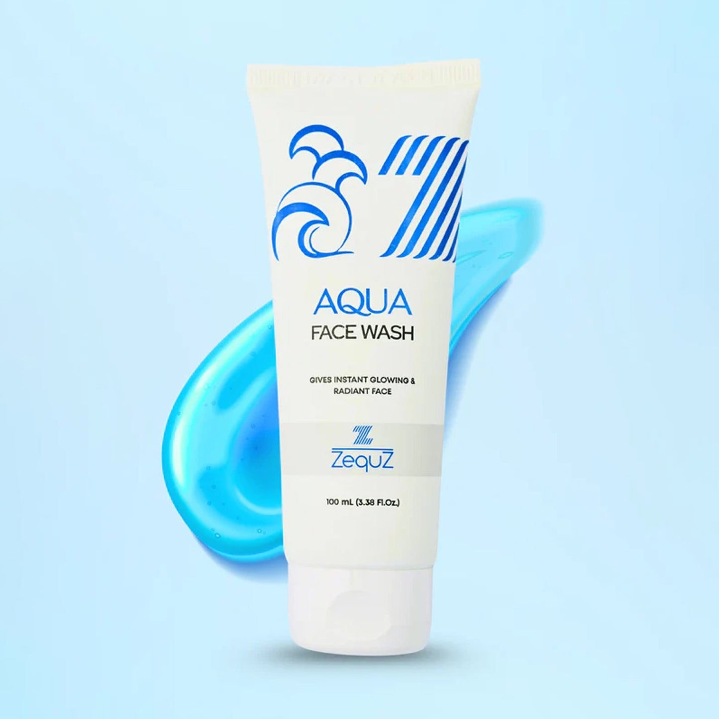 Zequz Aqua Face Wash - (1 Pc / 100ML) signaturekarts
