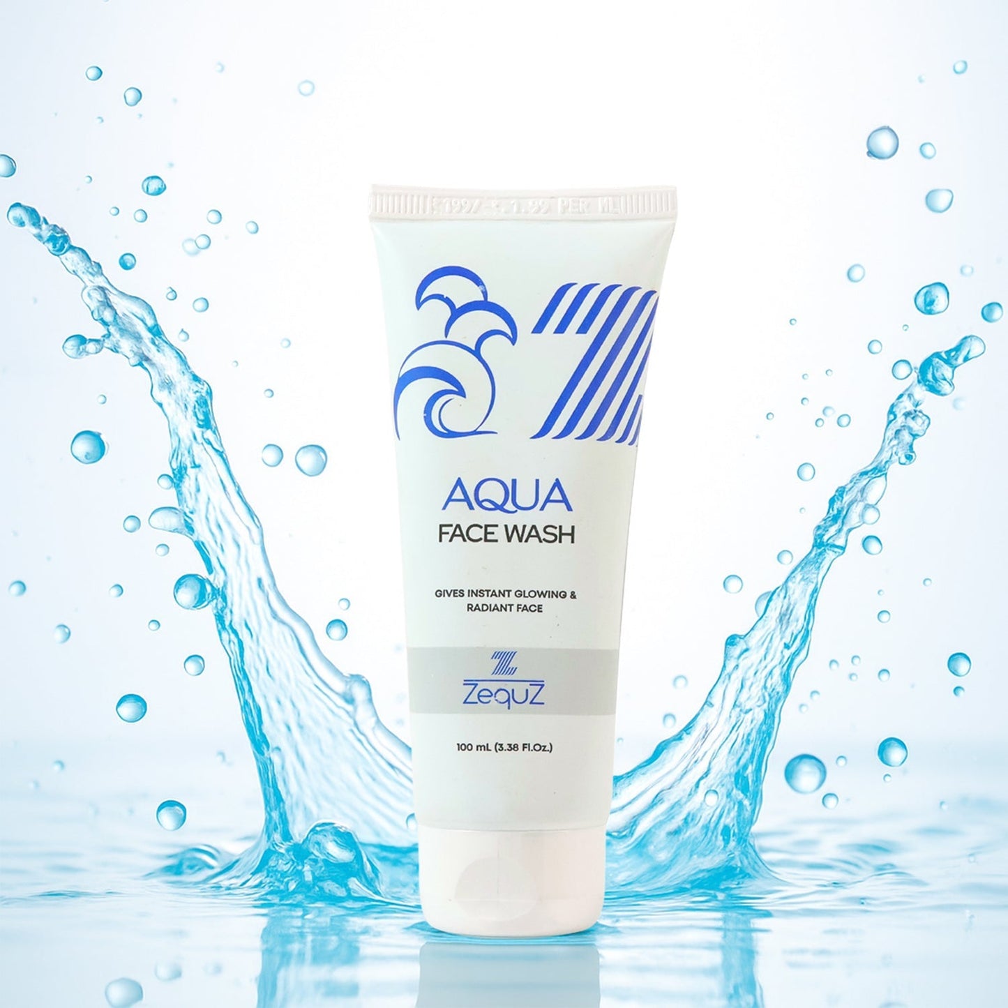 Zequz Aqua Face Wash - (1 Pc / 100ML) signaturekarts
