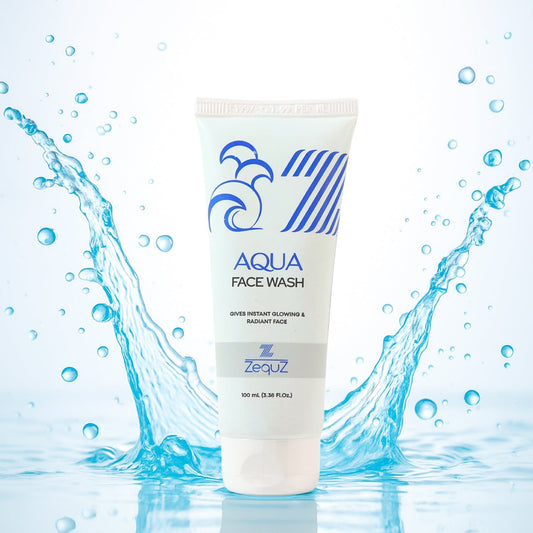 Zequz Aqua Face Wash - (1 Pc / 100ML) signaturekarts