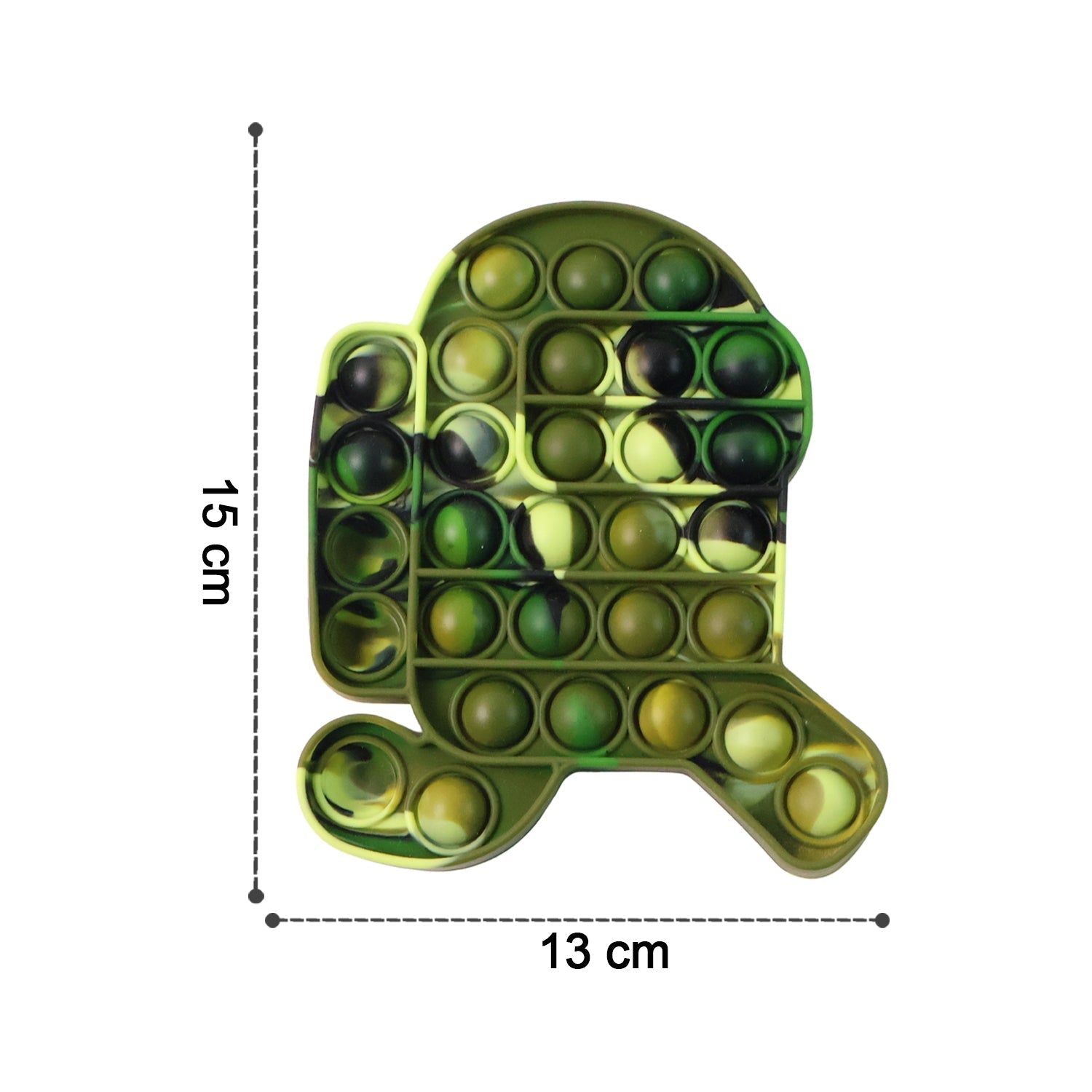 Premium Cartoon Shape Silicone Pop It Fidget Toy (1 Pc) signaturekarts