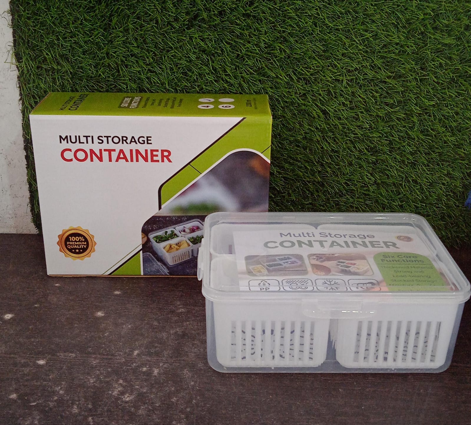 Fridge Storage Box – Freezer & Kitchen Organizer for Vegetables & Food (1 Pc) signaturekarts