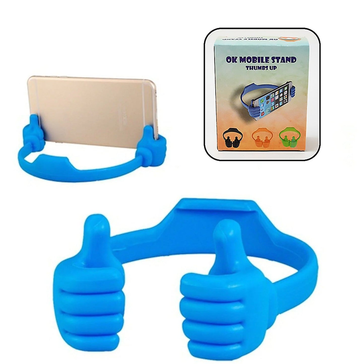Hand-Shaped Mobile Stand – Universal Support for Home & Office (1 Pc, With Color Box) signaturekarts