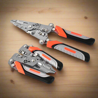 8 in 1 Wire Stripper Pliers, Soft Grip Signature kart