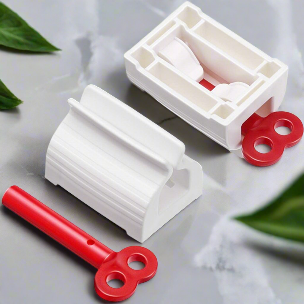 Rolling Tube Toothpaste Squeezer Toothpaste Seat Holder Stand Signature Kart