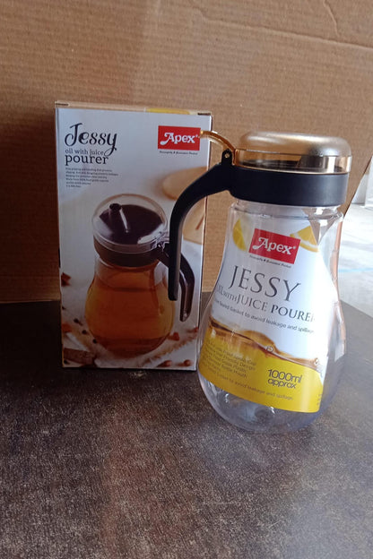 Apex Jessy Oil and Juice Pourer Dispenser Bottle Approx 1000ml (1 Pc) Signature Kart