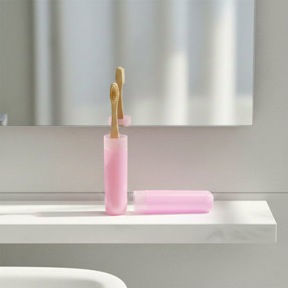 2-in-1 Soft Toothbrush & Tongue Cleaner for All Ages (1 Pc, With Cover) signaturekarts