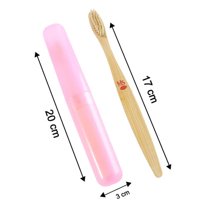 2-in-1 Soft Toothbrush & Tongue Cleaner for All Ages (1 Pc, With Cover) signaturekarts