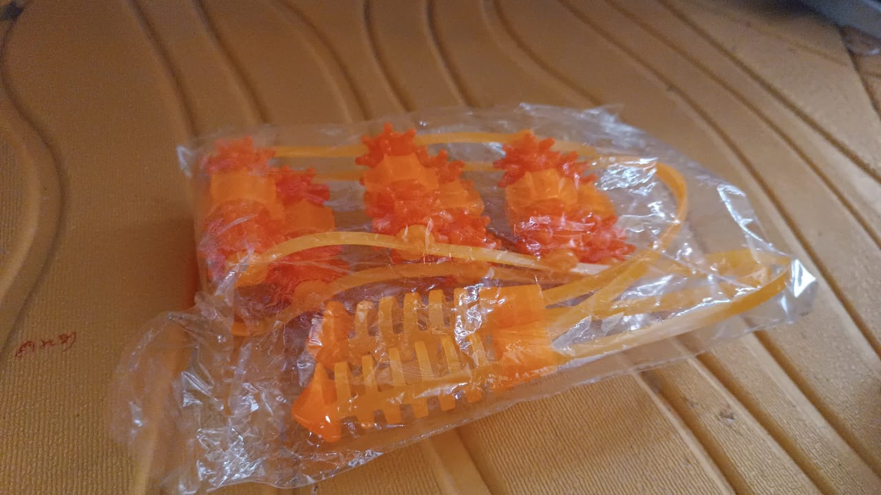 Handheld Back Massage Roller Rope (1 Pc) Signature kart