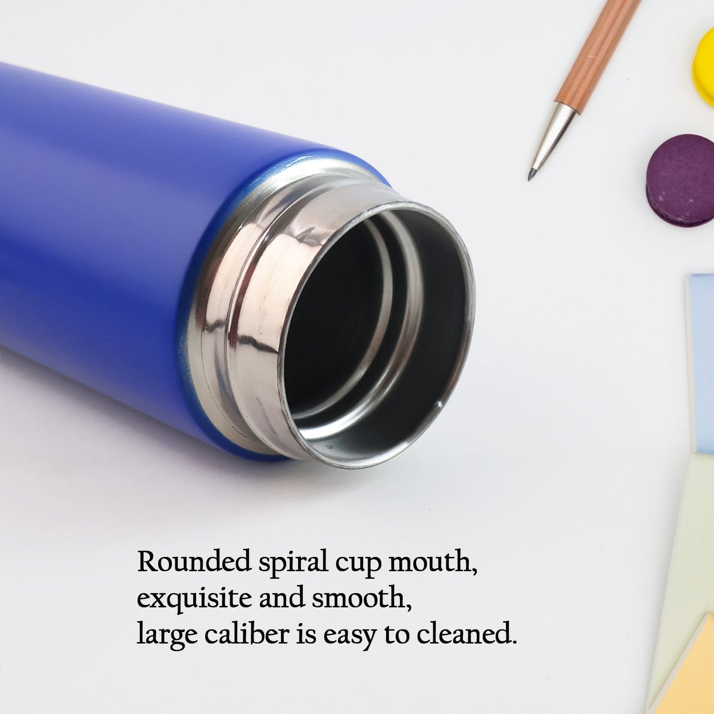 Blue Vacuum Insulated Water Bottle (1 Pc / 500ML) Signature Kart