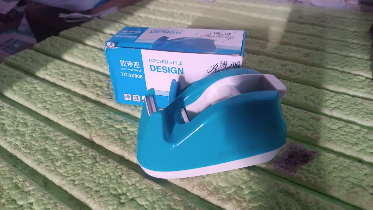 Plastic Tape Dispenser Cutter for Home Office use (1 pc / 18 mm) Signaturekarts