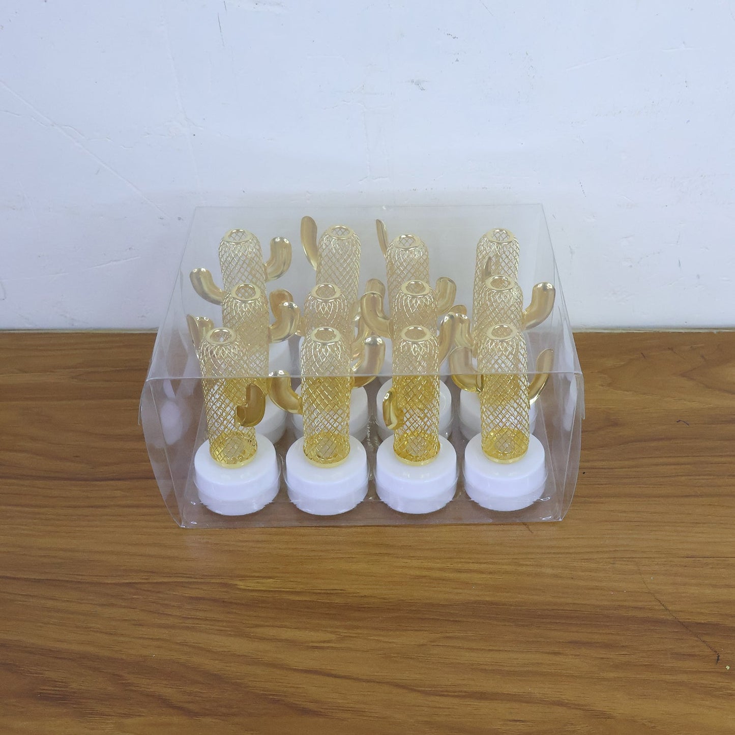 Decorative Cactus Shaped Flameless LED Candles (12 Pc) signaturekarts