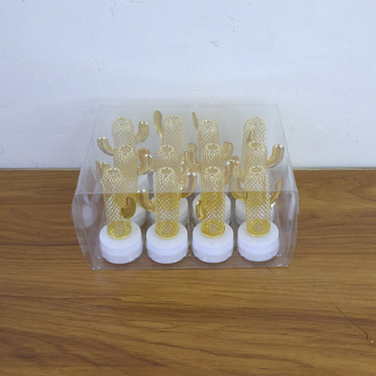 Decorative Cactus Shaped Flameless LED Candles (12 Pc) signaturekarts