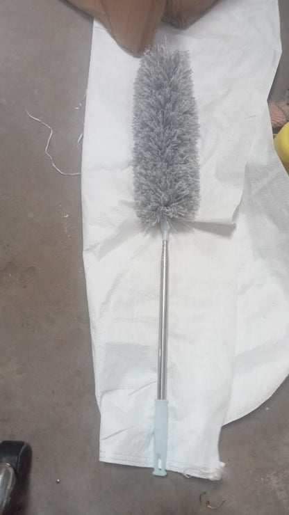 Microfiber Dusters for Cleaning, Telescoping Feather Duster with 100 inches Extendable Handle Pole, Dusting Cleaning Tools for Cleaning High Ceiling, Ceiling Fan, Blinds, Cobwebs, Furniture, Cars Signaturekarts