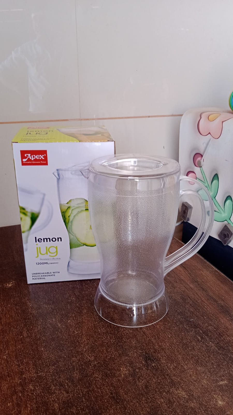 Apex Unbreakable Lemon Jug – 1200 ML (Approx / 1 Pc) Signature kart