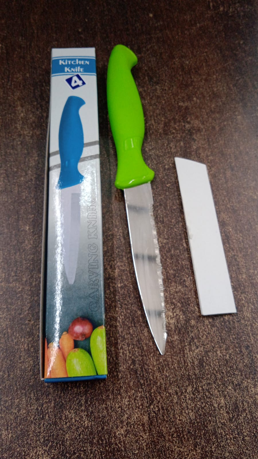 Stainless Steel Serrated Kitchen Knife (1 Pc) Signature Kart