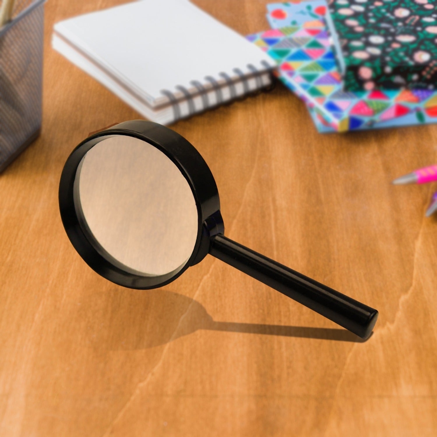 Real Glass Magnifying Lens for Reading, Breakage-Proof (50 mm) signaturekarts