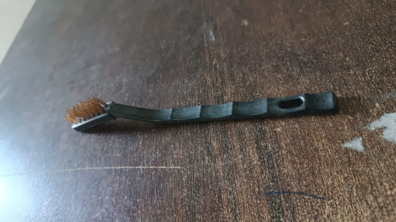 Mini Wire Brush, Brass Wire Brush (1 Pc) Signaturekarts