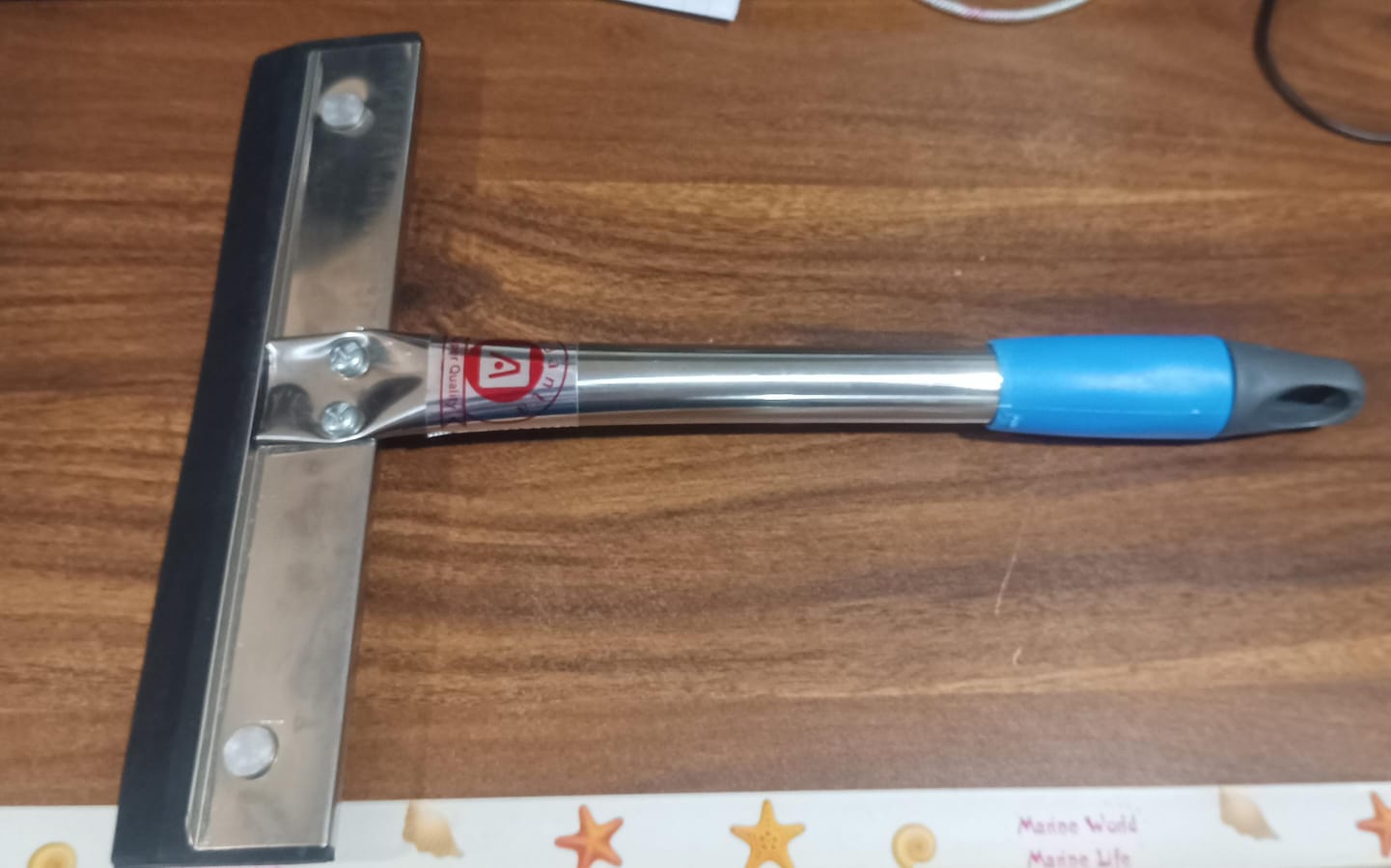 Heavy Stainless Steel Kitchen Wiper (1 Pc / 29×21 CM) signaturekarts