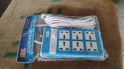 Extension Board 250V 6 Way Extension Board (10m) Your Brand