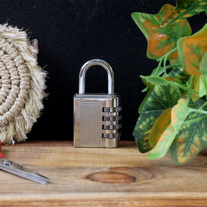 Heavy-Duty 4-Digit Resettable Combination Padlock (1 Pc) The Morsignaturekarts