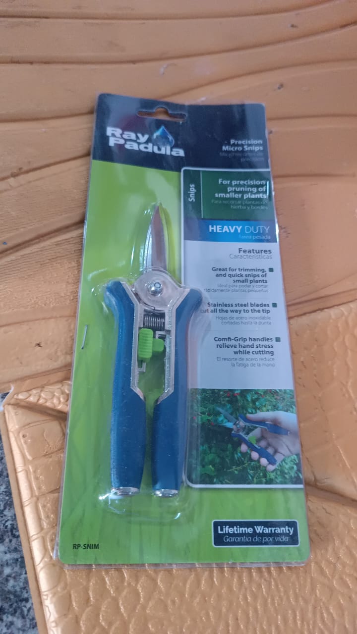 Precision Micro Garden Snip Pruning Scissor Signature kart