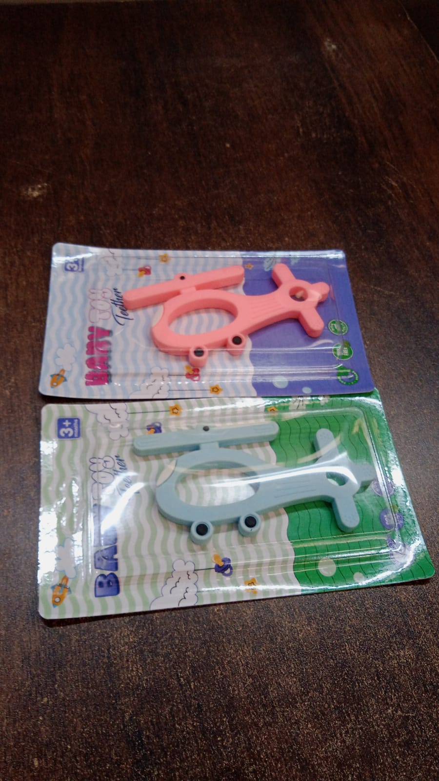 Silicone Helicopter Shape Teether for Baby (1 Pc / Mix Color) Signaturekarts