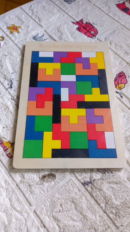 Wooden Blocks Puzzle Children's Educational Toys signaturekarts