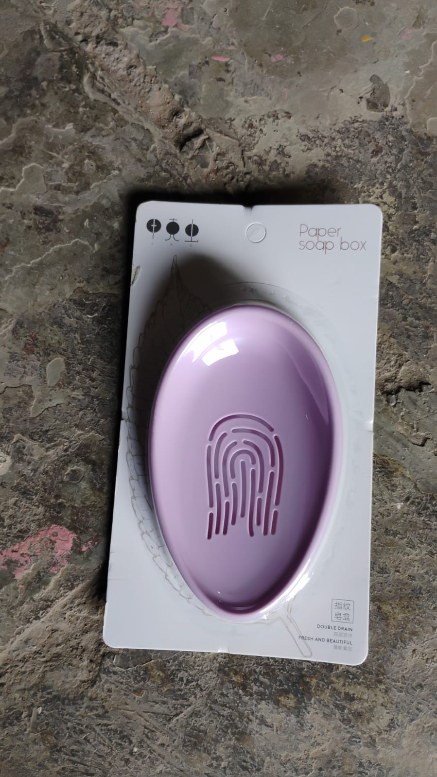 Plastic Soap Dish with Drain, Soap Holder Double-layer ,Sabudani (1 Pc) Signaturekarts