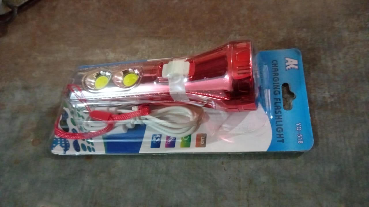 Multi Functional 3 LED Torchlight / Flashlight (1 Pc) signaturekarts