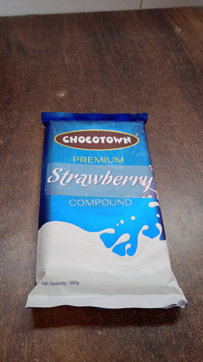 Chocotown Premium Strawberry Compound (500gm) Signaturekarts