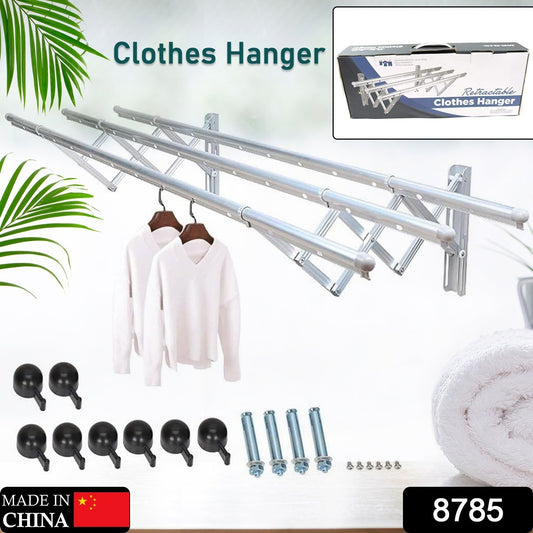 Clothes Rail Rack for Drying Clothes with Foldable Airer & Towel Holder for Home signaturekarts