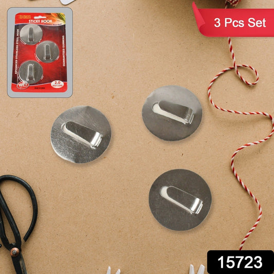 Self- Adhesive Hooks, for Hanging Robe Coat Towel Kitchen Bathroom and. signaturekarts