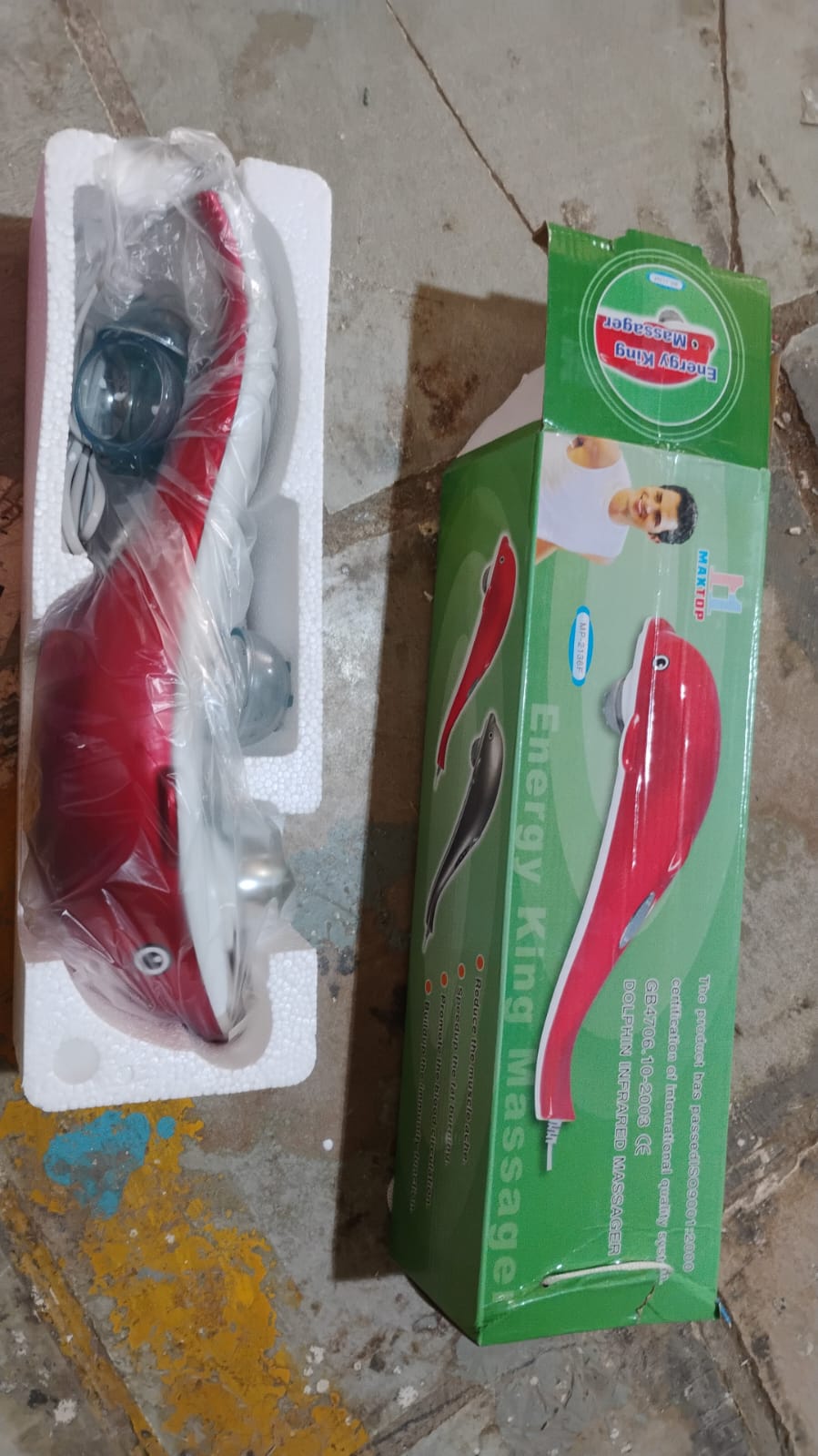 Electric Dolphin Handheld Massager (1 Pc) Signaturekarts