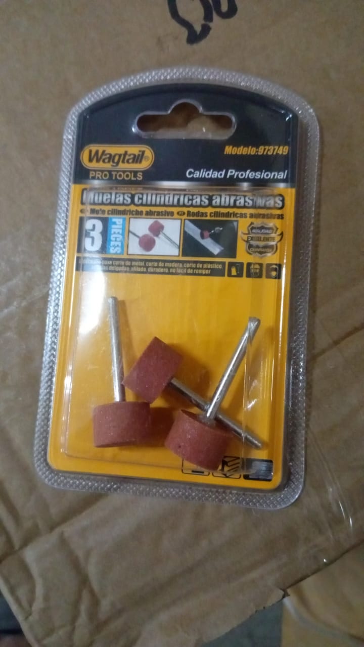 Wool Felt Polishing Buffing Wheels, Wool Felt Mounted Polishing Bits (3 Pcs Set) signaturekarts