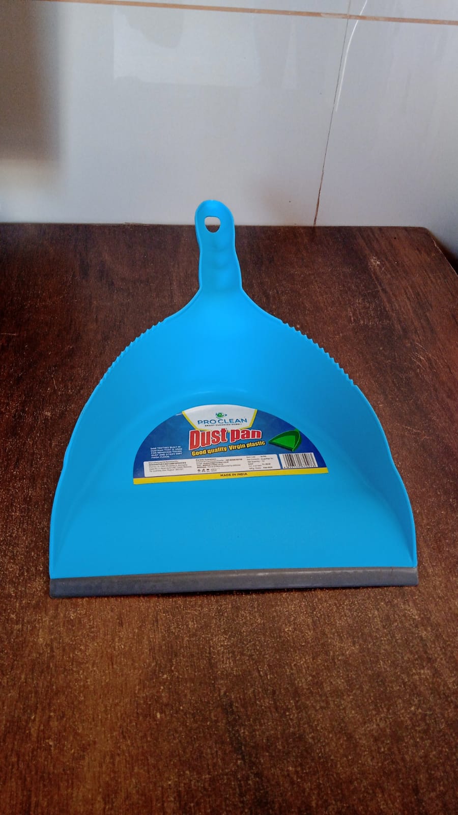 Heavy Plastic Dustpan with Handle, Supdi (1 Pc) Signaturekarts