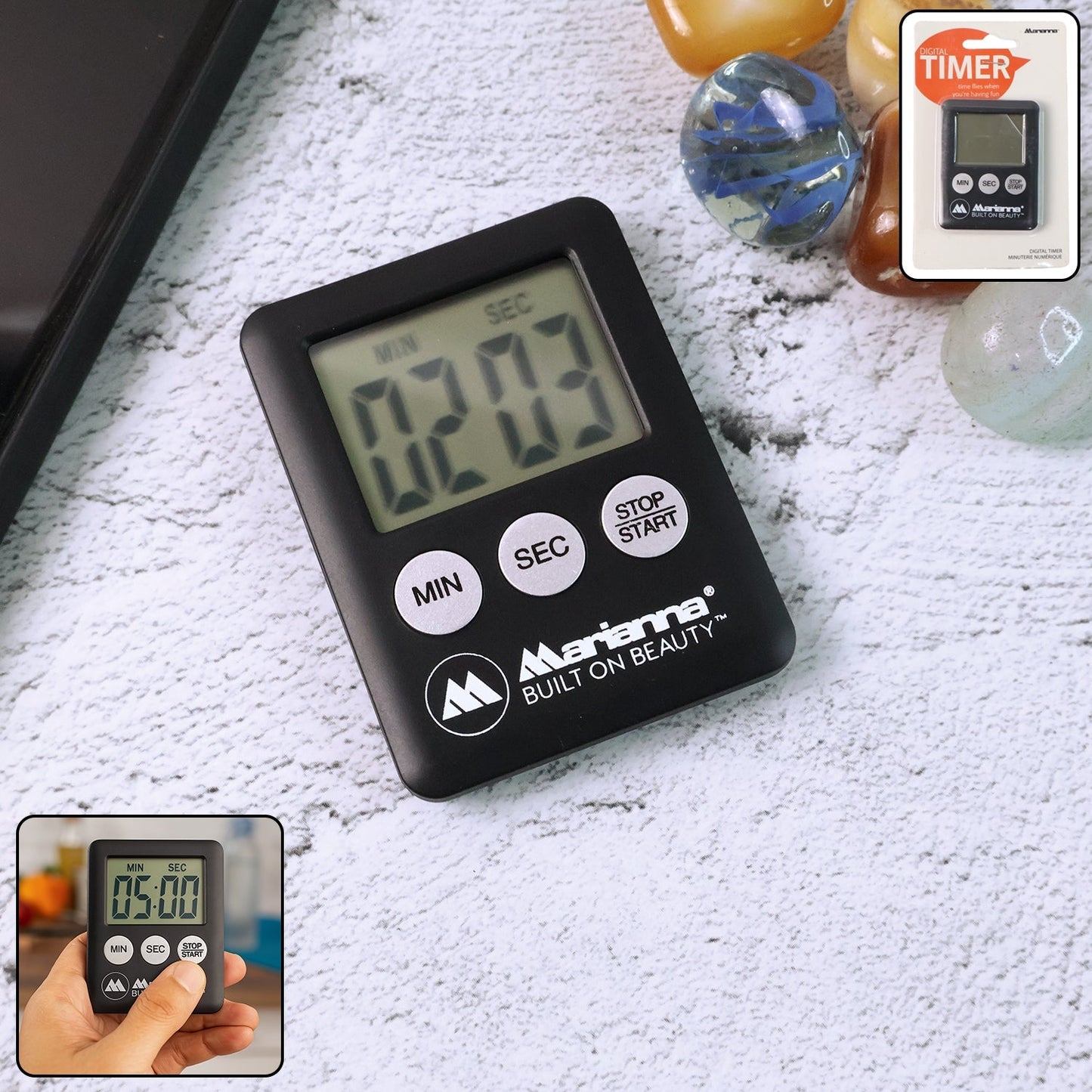 Digital Kitchen Countdown Timer - (1 Pc) signaturekarts