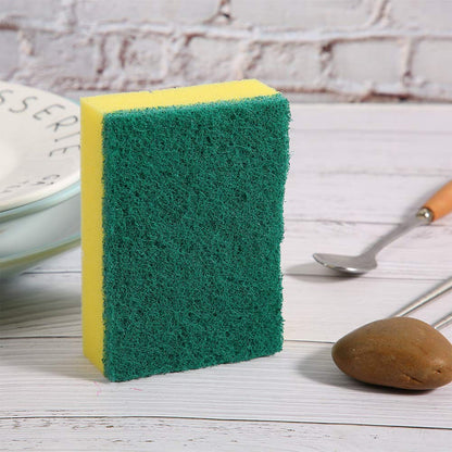 2-in-1 Multi-Purpose Scrub Sponge – Wear Resistant Dish & Furniture Cleaner (1 Pc) signaturekarts