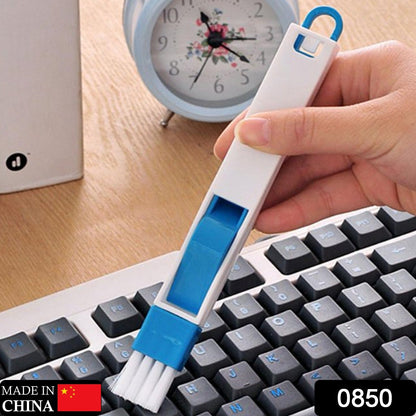 2 in 1 Multi-Function Plastic Window Slot Wardrobe Dust Removal Cleaning Brush signaturekarts