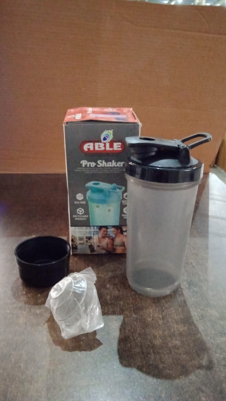 Gym Shaker Bottle & shakers for Protein Shake (1 Pc) Your Brand