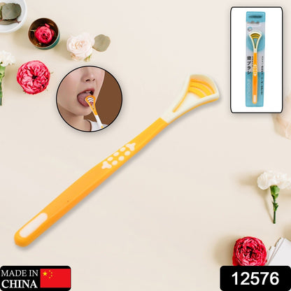 Tongue Scraper & Brush for Fresh Breath (1 Pc) Signaturekarts