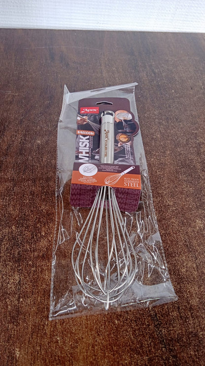 Apex Stainless Steel Medium Hand Whisk (1 Pc) signaturekarts